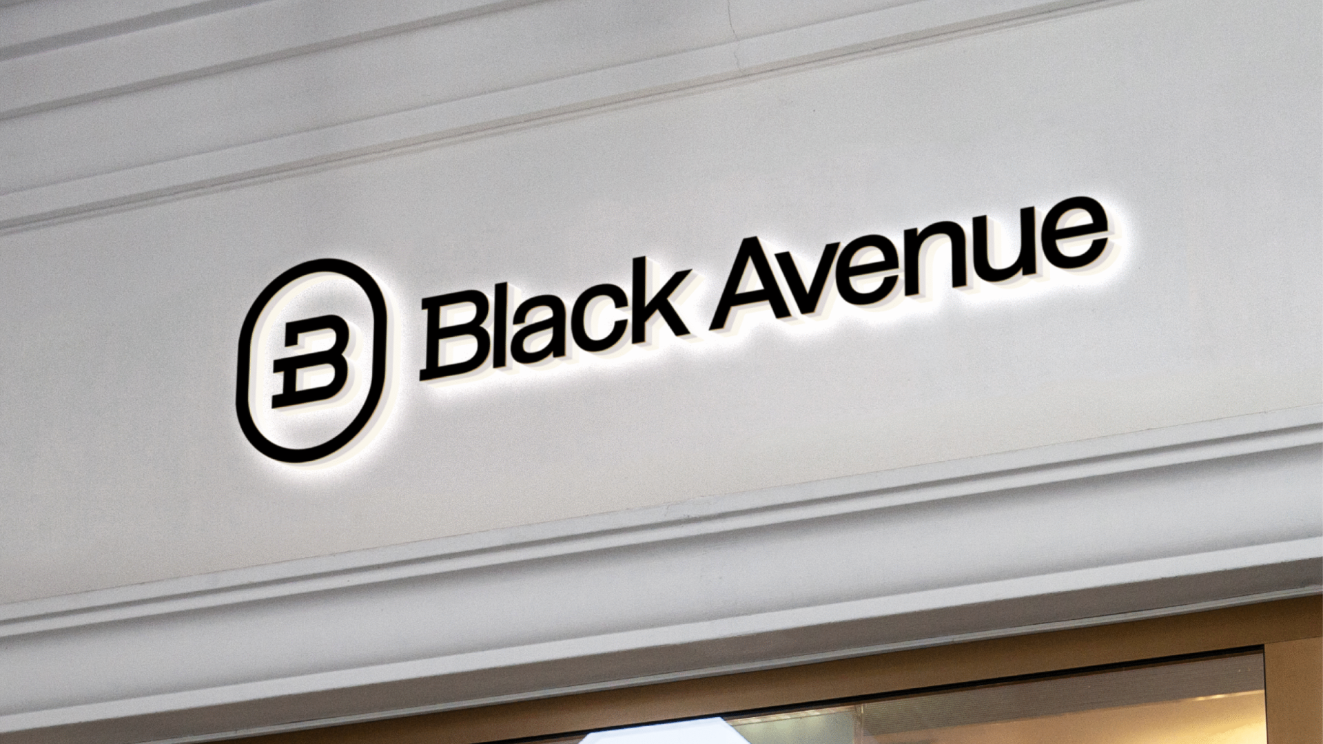 Black Avenue – Visual Identity-05 Black Avenue Facade